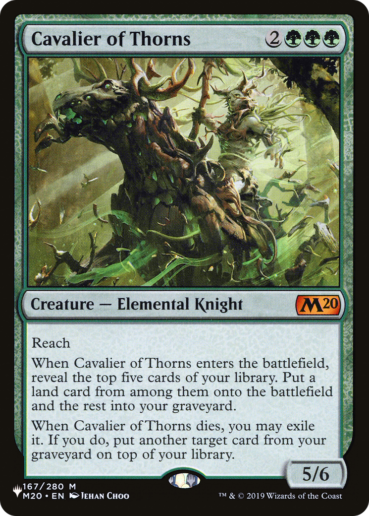 Cavalier of Thorns [The List] | Silver Goblin