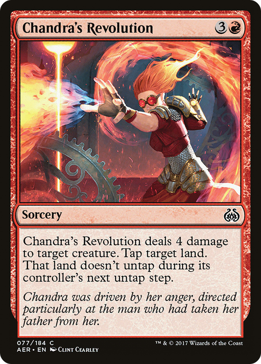 Chandra's Revolution [Aether Revolt] Foil