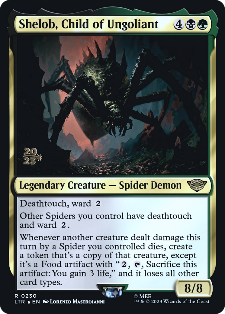 Shelob, Child of Ungoliant [The Lord of the Rings: Tales of Middle-Earth Prerelease Promos] | Silver Goblin