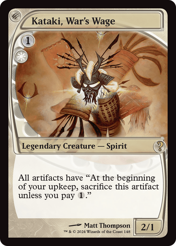 Kataki, War's Wage (Future Sight) (148) - Mystery Booster 2