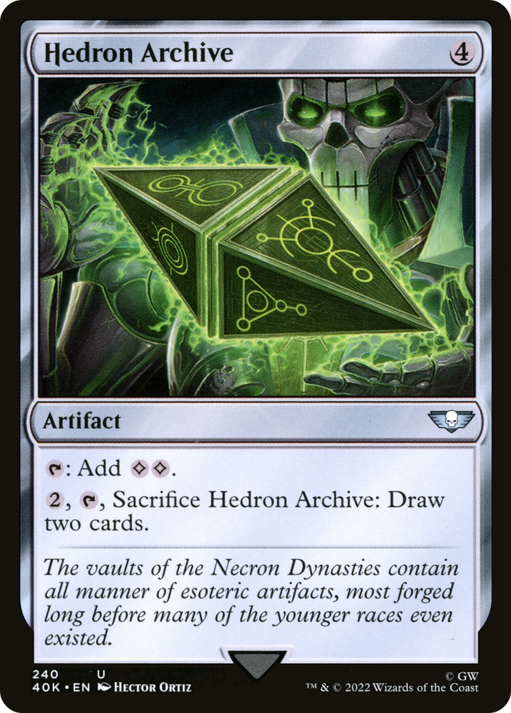 Hedron Archive (240) - Warhammer 40,000 Commander