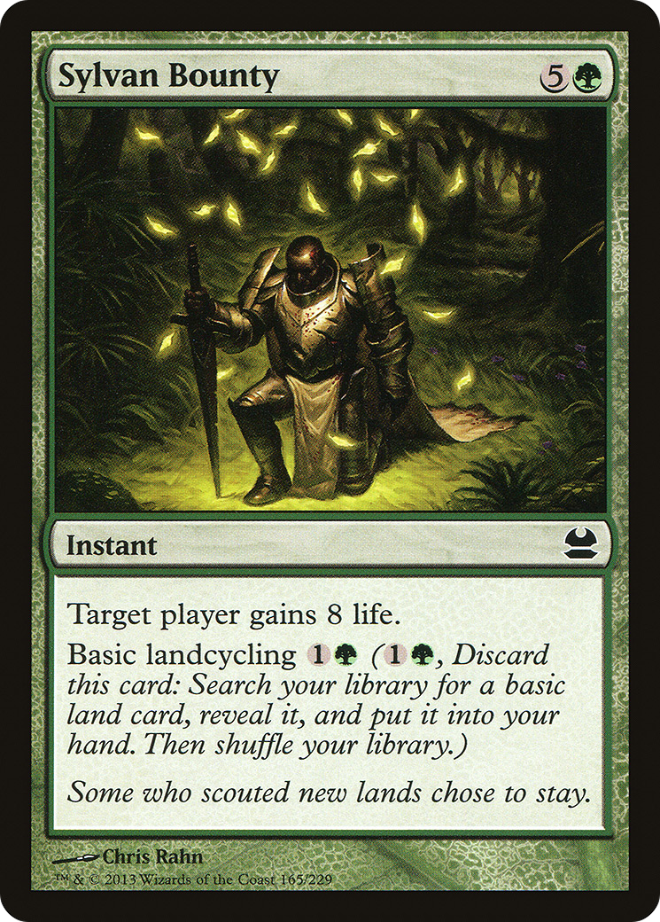 Sylvan Bounty (165) - Modern Masters