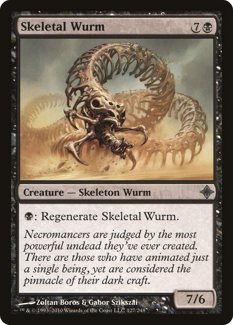 Skeletal Wurm (127) - Rise of the Eldrazi