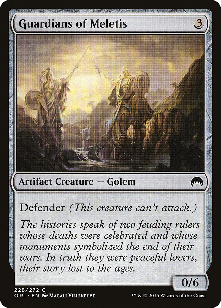 Guardians of Meletis (228) Foil - Magic Origins
