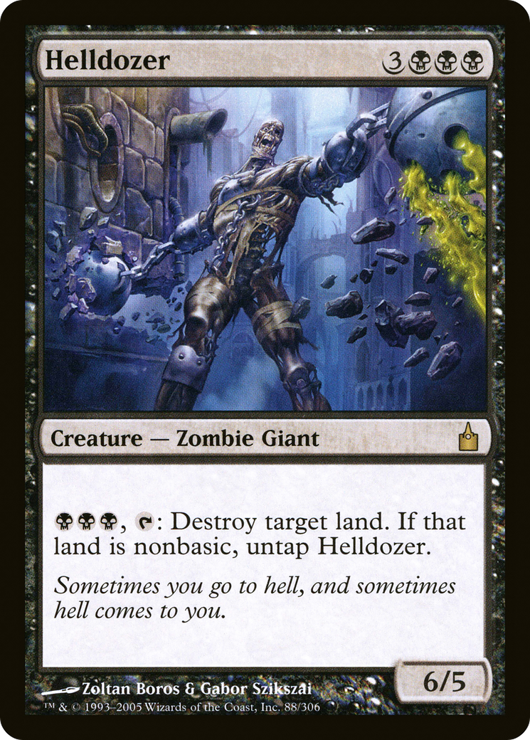 Helldozer (088) Foil - Ravnica: City of Guilds