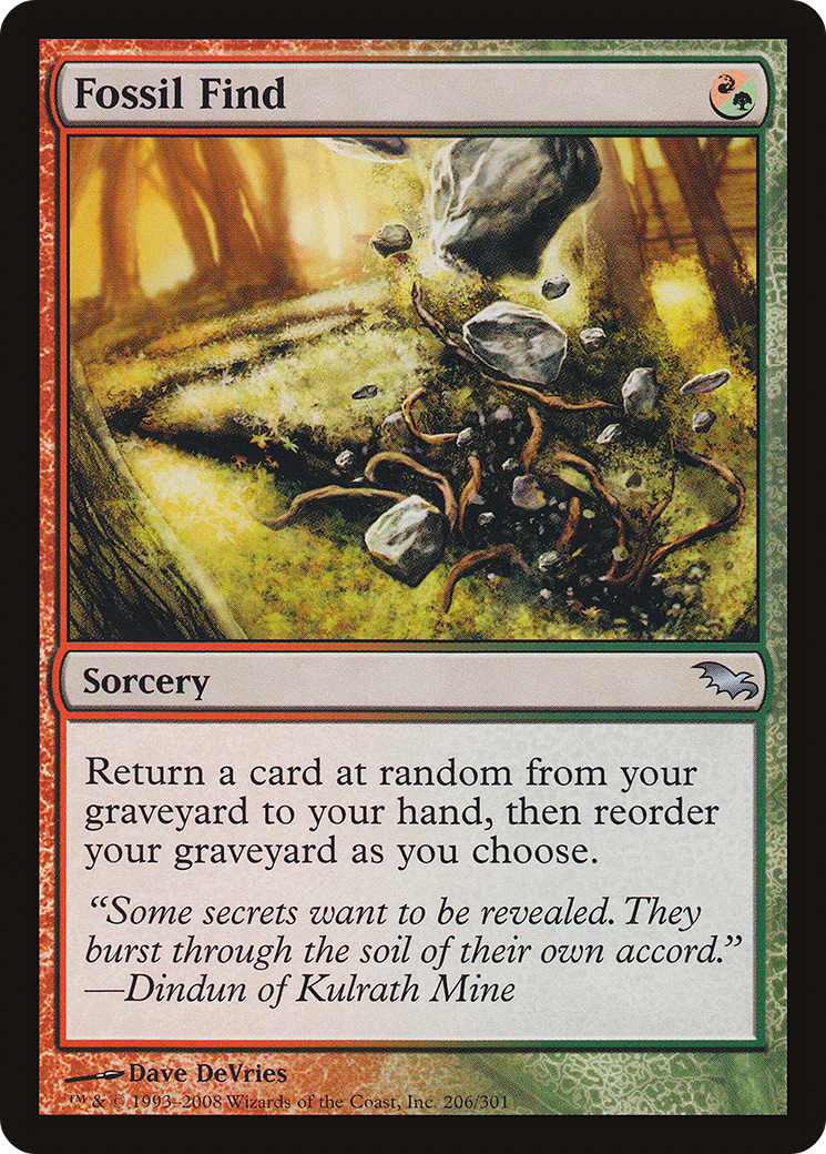 Fossil Find (206) - Shadowmoor