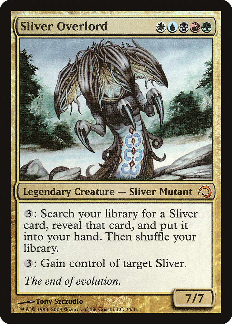 Sliver Overlord (024) Foil - Premium Deck Series: Slivers