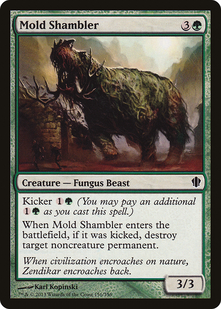 Mold Shambler (156) - Commander 2013