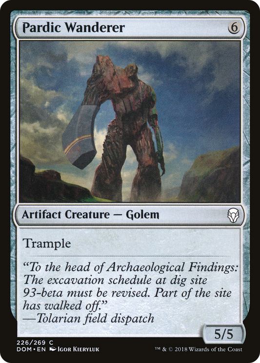 Pardic Wanderer [Dominaria] Foil
