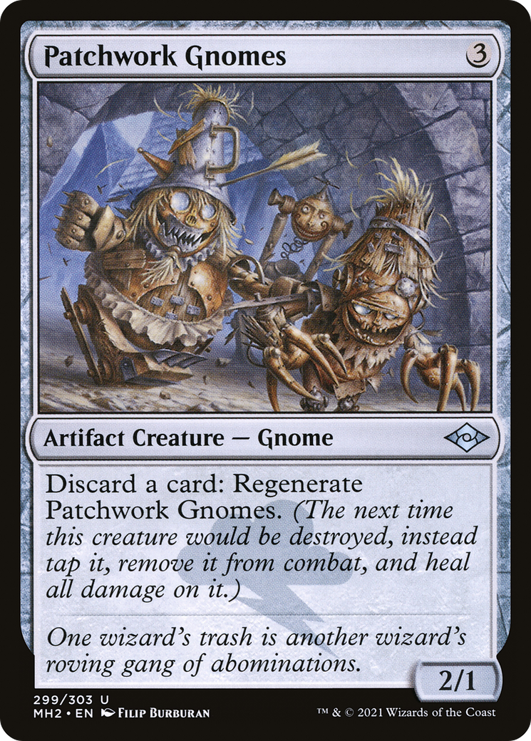 Patchwork Gnomes (299) Foil - Modern Horizons 2