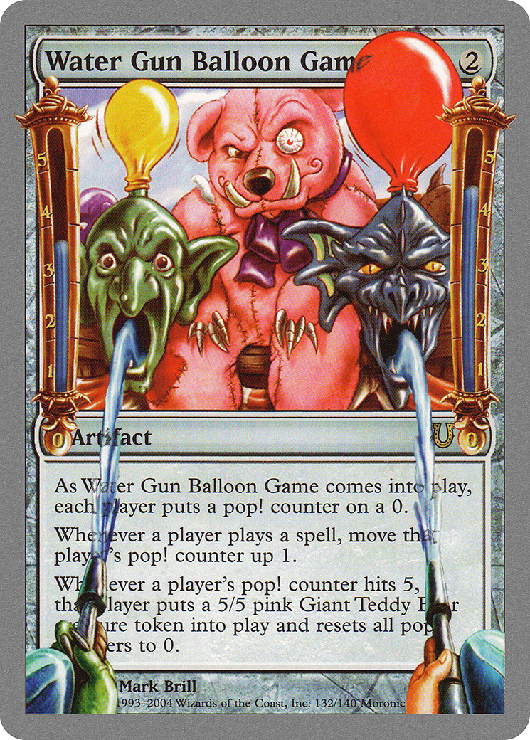 Water Gun Balloon Game [Unhinged] Foil