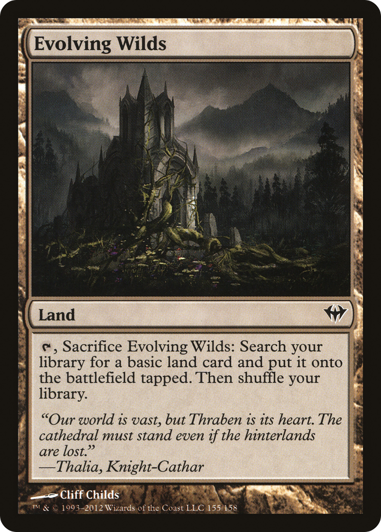 Evolving Wilds (155) - Dark Ascension