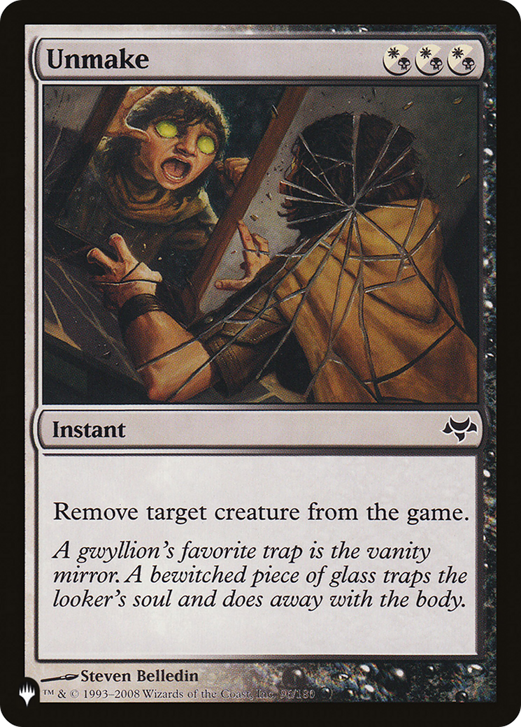 Unmake [The List Reprints] | Silver Goblin