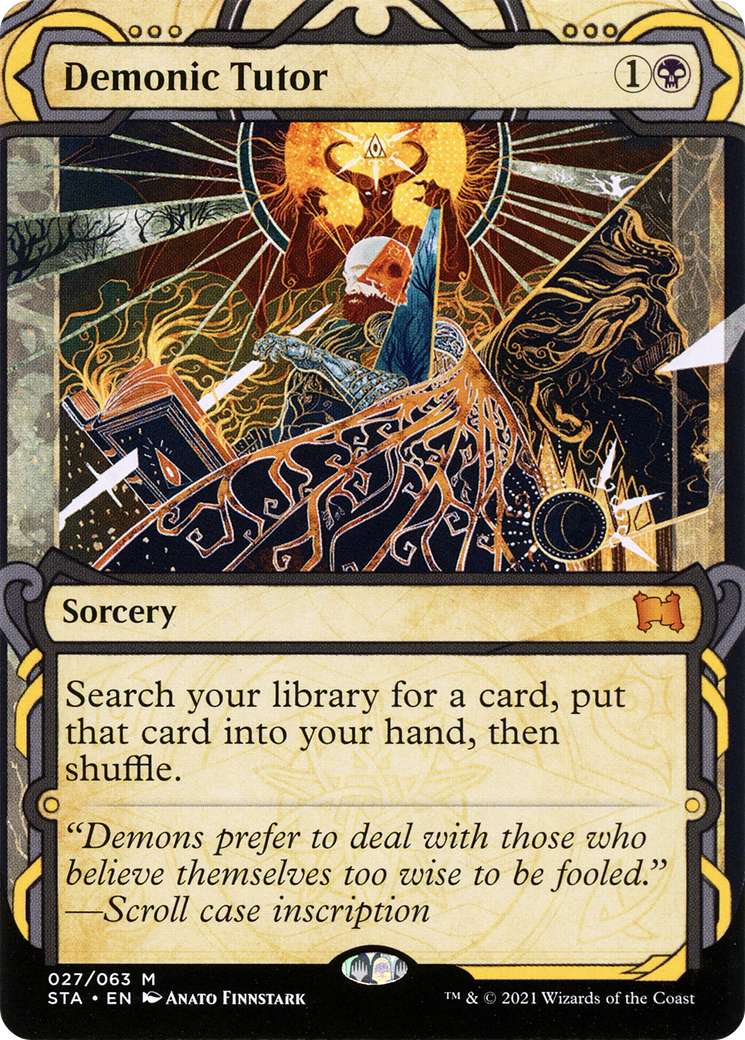 Demonic Tutor (027) Foil - Strixhaven Mystical Archive
