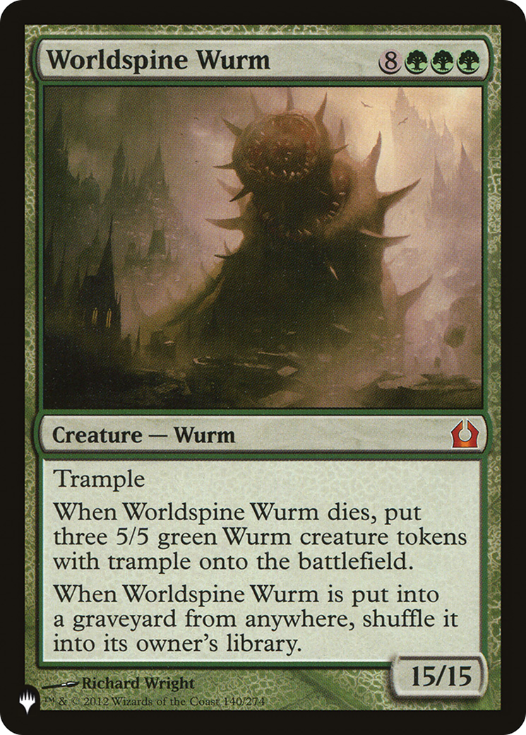 Worldspine Wurm [The List] | Silver Goblin