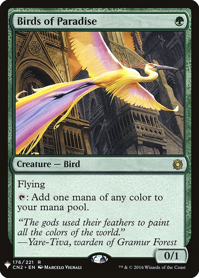 Birds of Paradise [Mystery Booster] | Silver Goblin