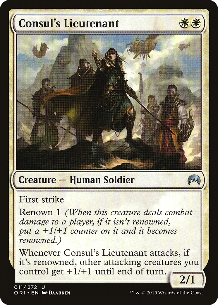 Consul's Lieutenant (011) - Magic Origins