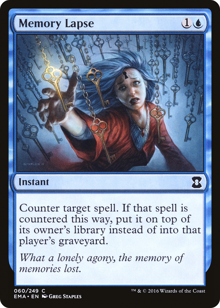 Memory Lapse (060) - Eternal Masters