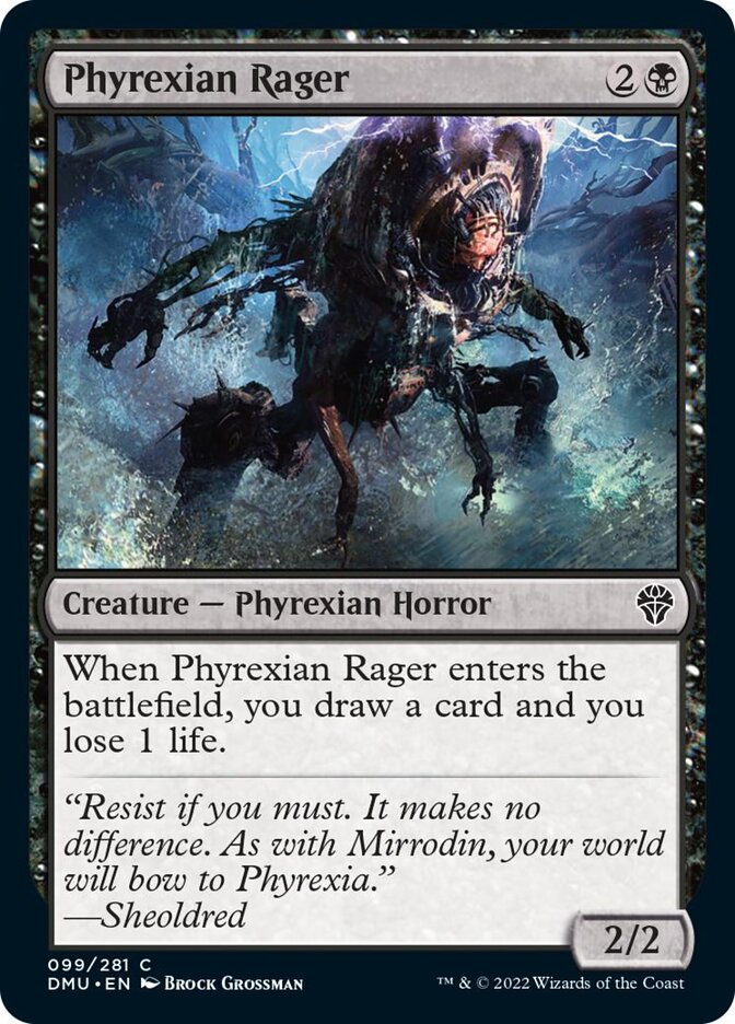 Phyrexian Rager [Dominaria United] | Silver Goblin