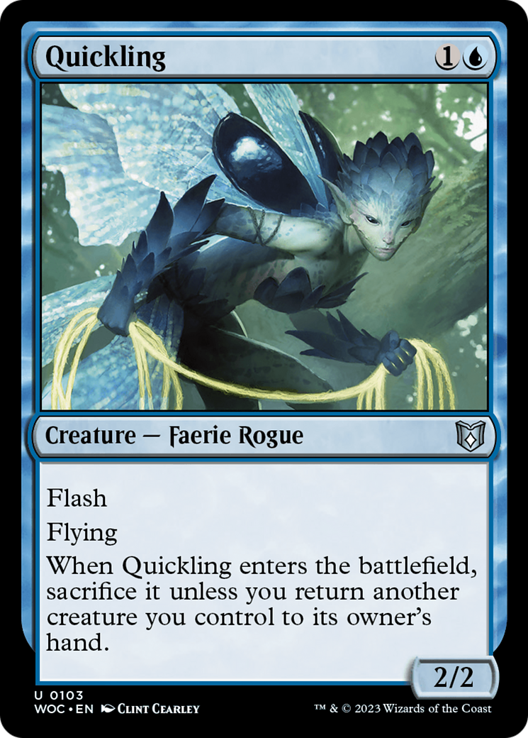 Quickling (103) - Wilds of Eldraine Commander