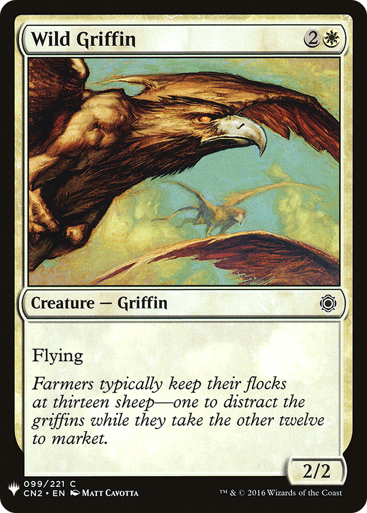 Wild Griffin (CN2-99) - The List