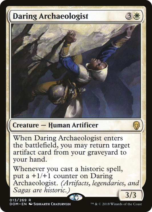 Daring Archaeologist [Dominaria] Foil
