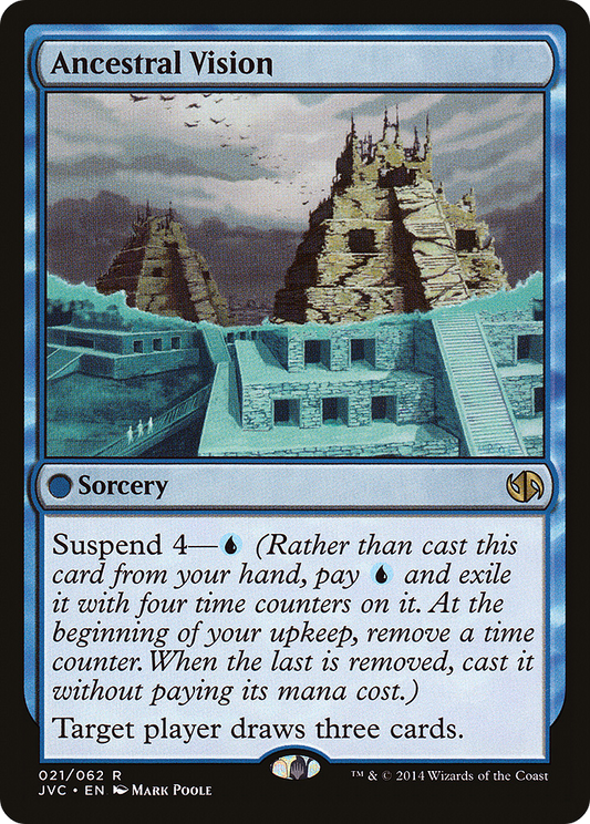 Ancestral Vision (021) - Duel Decks Anthology: Jace vs. Chandra