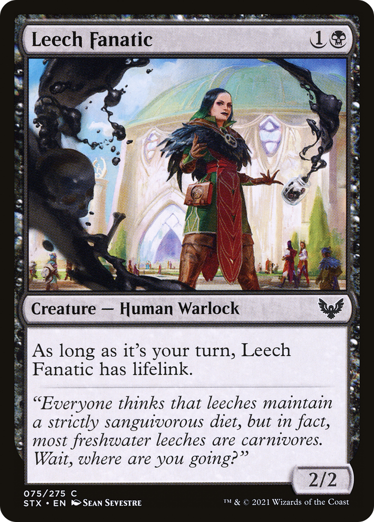 Leech Fanatic (075) Foil - Strixhaven: School of Mages