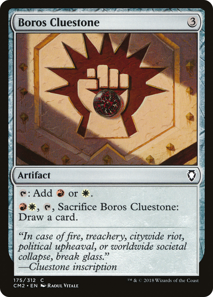 Boros Cluestone (175) - Commander Anthology Volume II
