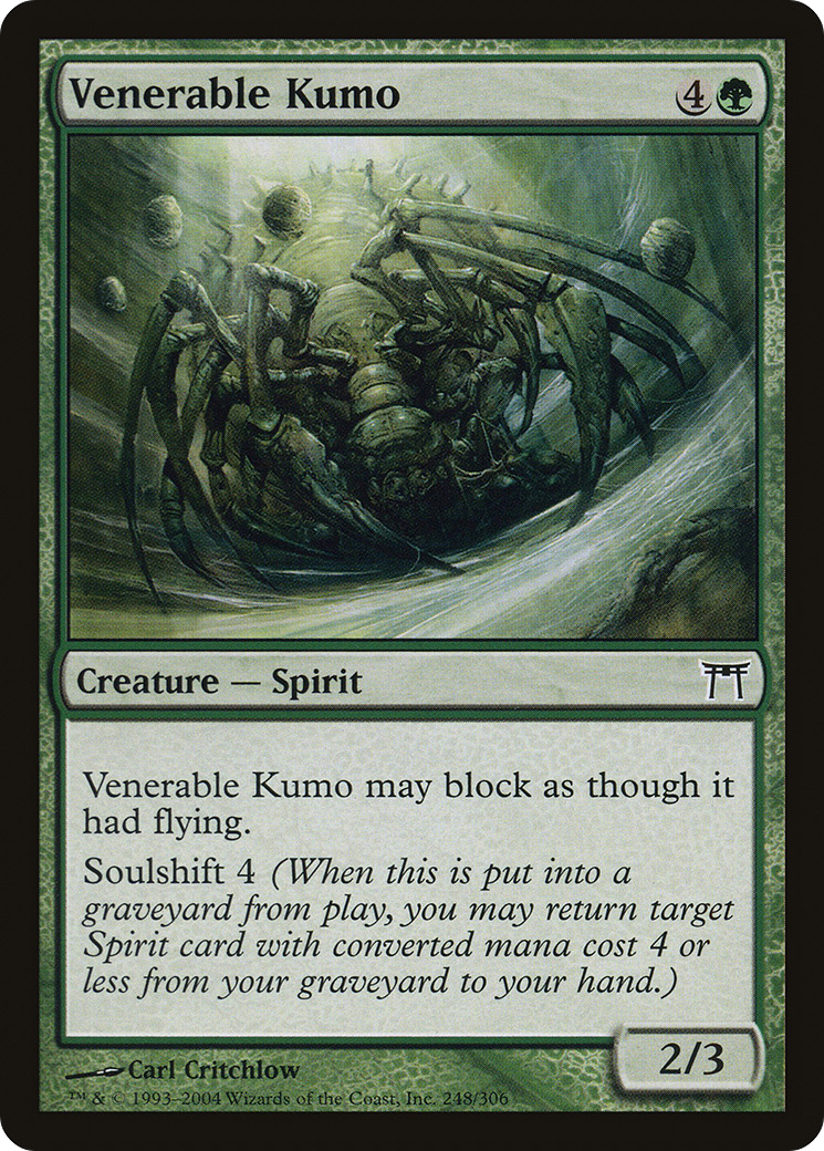 Venerable Kumo (248) - Champions of Kamigawa