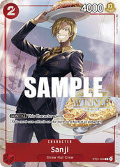 Sanji (Offline Regional 2023) [Winner] [One Piece Promotion Cards] | Silver Goblin