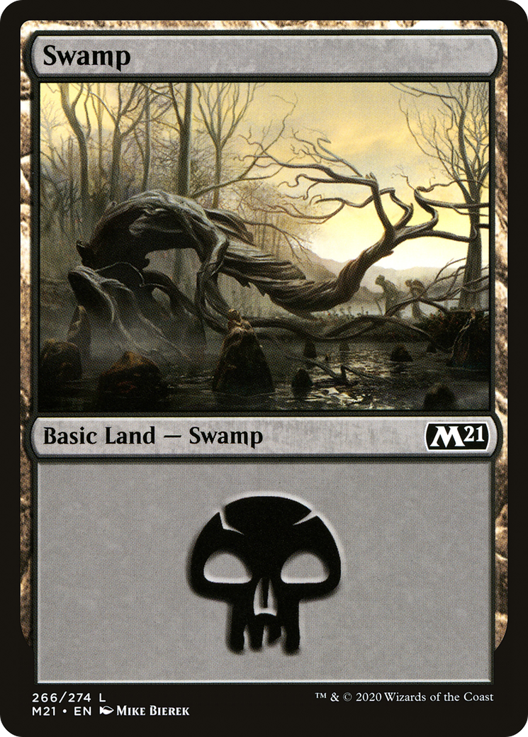 Swamp (266) - Core Set 2021