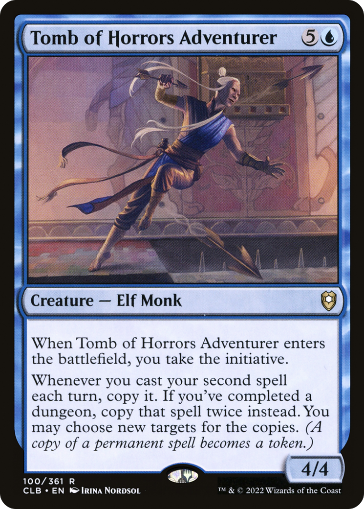 Tomb of Horrors Adventurer (100) Foil - Commander Legends: Battle for Baldur's Gate
