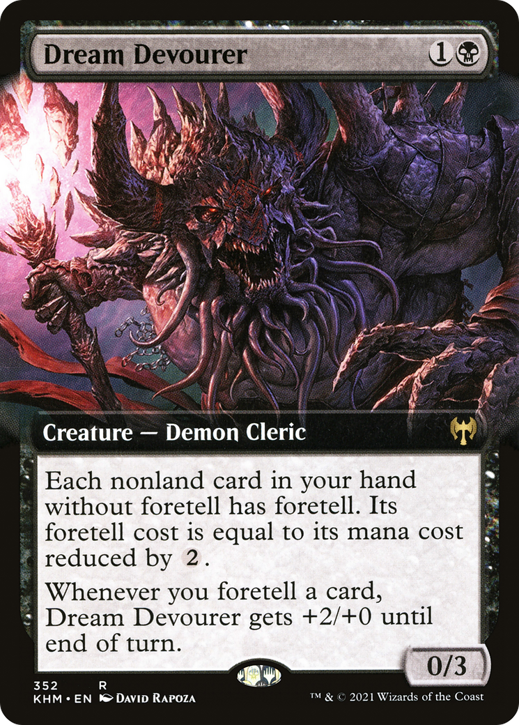 Dream Devourer (Extended Art) (352) Foil - Kaldheim
