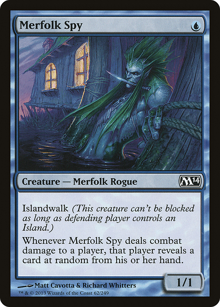 Merfolk Spy (062) - Magic 2014