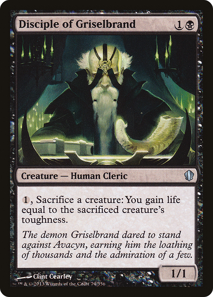 Disciple of Griselbrand (074) - Commander 2013