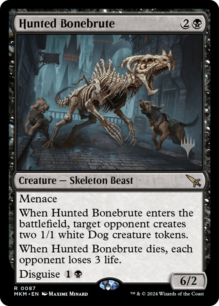 Hunted Bonebrute (087) - Murders at Karlov Manor Promos