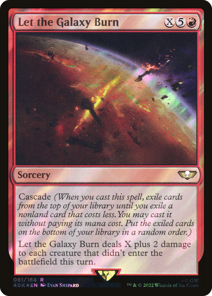 Let the Galaxy Burn (081) Surge Foil - Warhammer 40,000 Commander