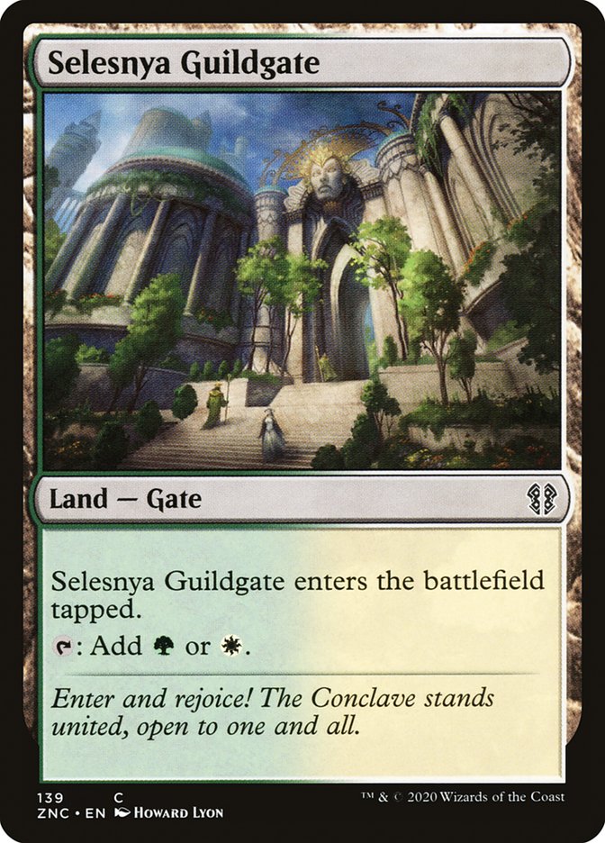 Selesnya Guildgate [Zendikar Rising Commander] | Silver Goblin