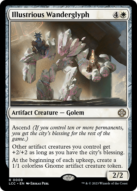 Illustrious Wanderglyph (009) - The Lost Caverns of Ixalan Commander