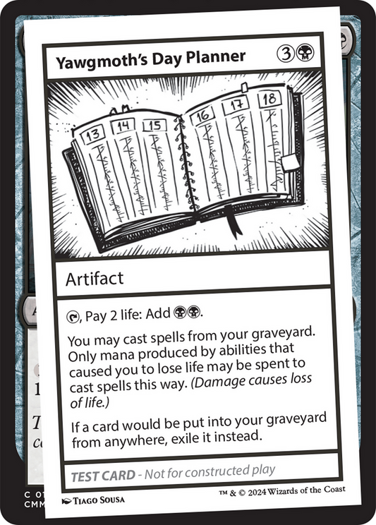 Yawgmoth's Day Planner (319)