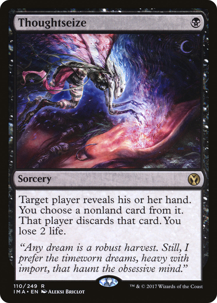 Thoughtseize (110) Foil - Iconic Masters