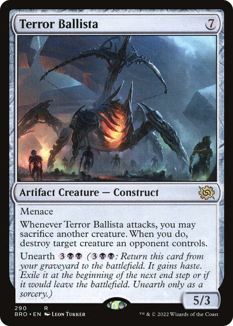 Terror Ballista (290) Foil - The Brothers' War