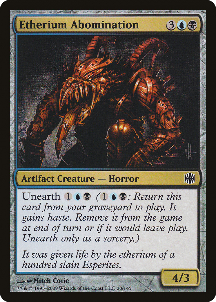 Etherium Abomination (020) - Alara Reborn