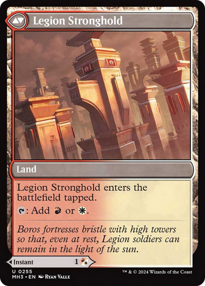 Legion Leadership // Legion Stronghold [Modern Horizons 3] Foil