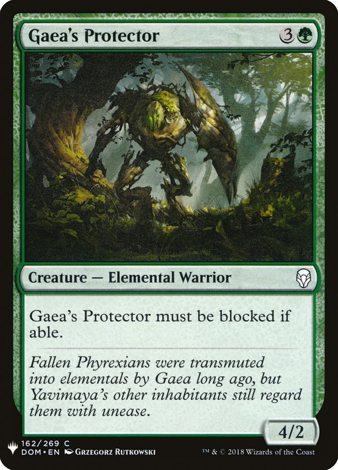 Gaea's Protector [Mystery Booster] | Silver Goblin