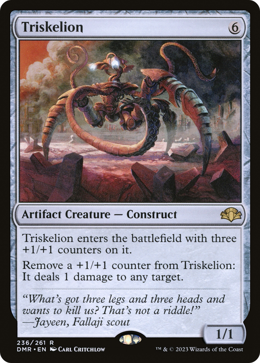 Triskelion [Dominaria Remastered] Foil