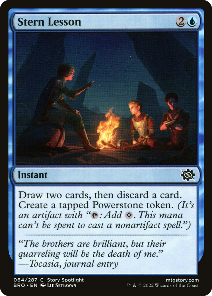 Stern Lesson (064) Foil - The Brothers' War