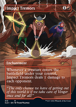 Impact Tremors (Borderless) [Secret Lair Drop Series] | Silver Goblin