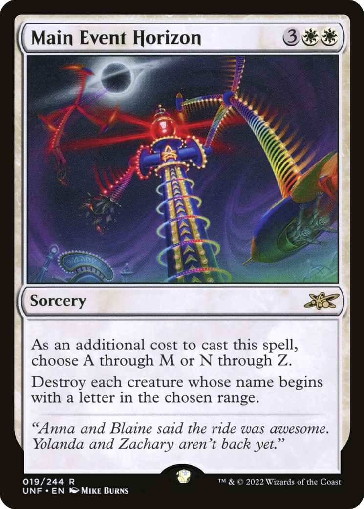 Main Event Horizon (019) Foil - Unfinity